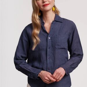FV Perfect Button Down Navy